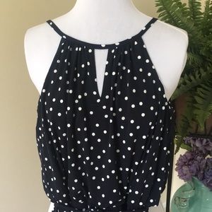 London Times split skirt sundress 6P